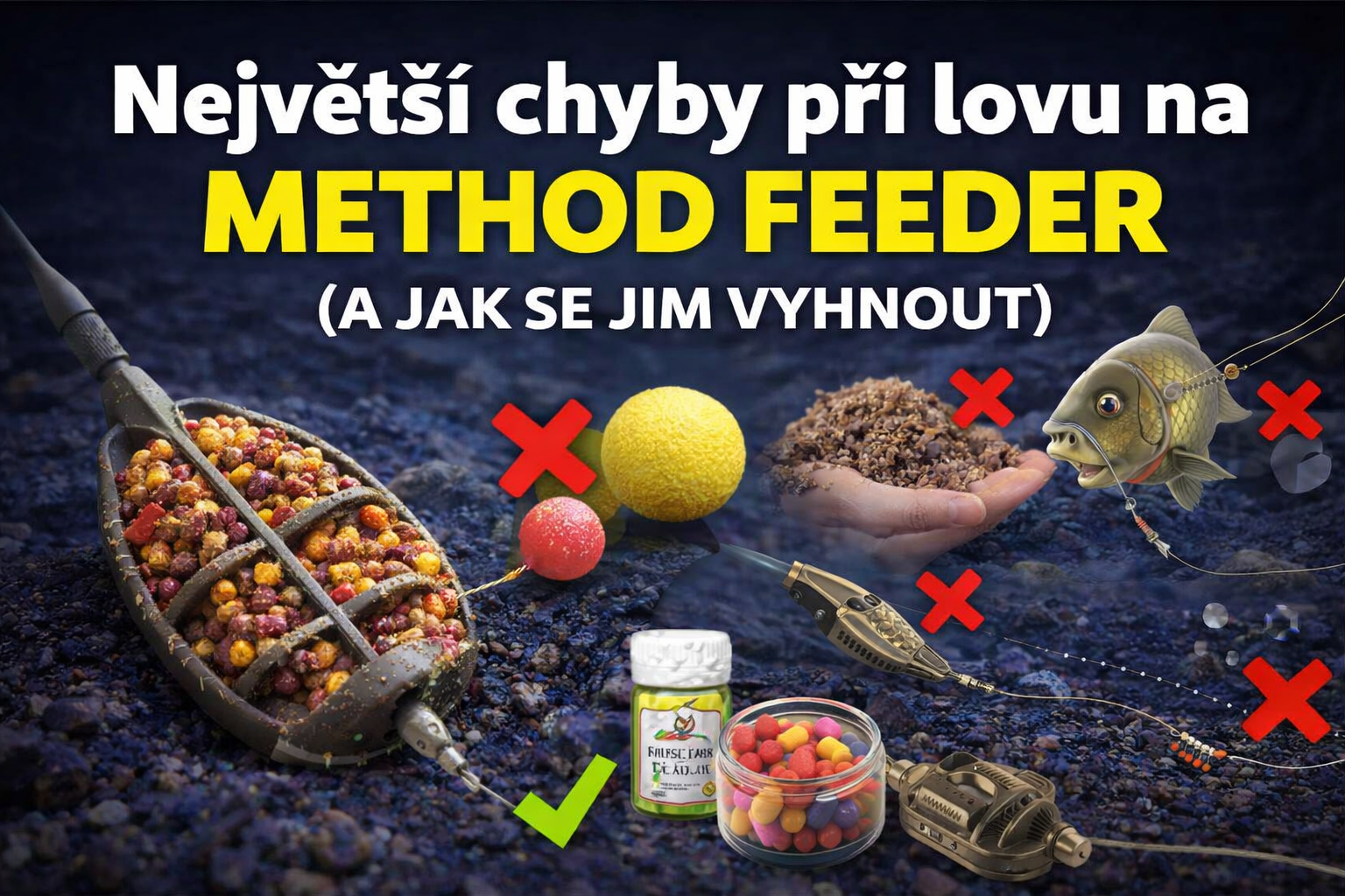Rady a tipy - Method Feeder