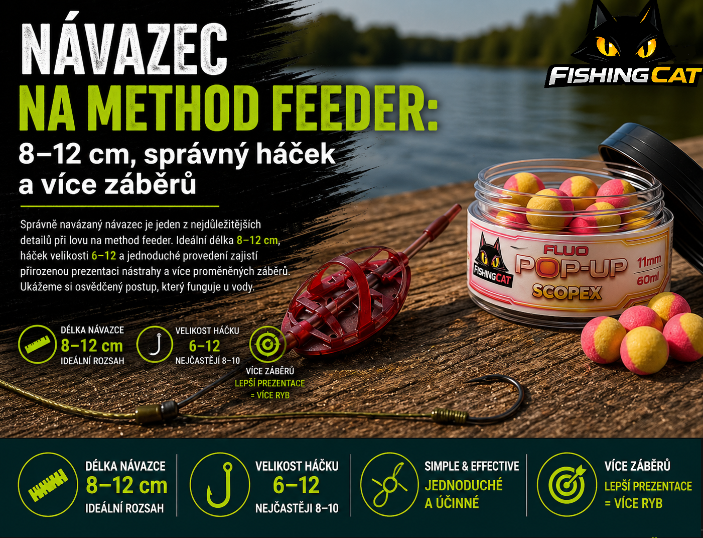 Návazec na method feeder
