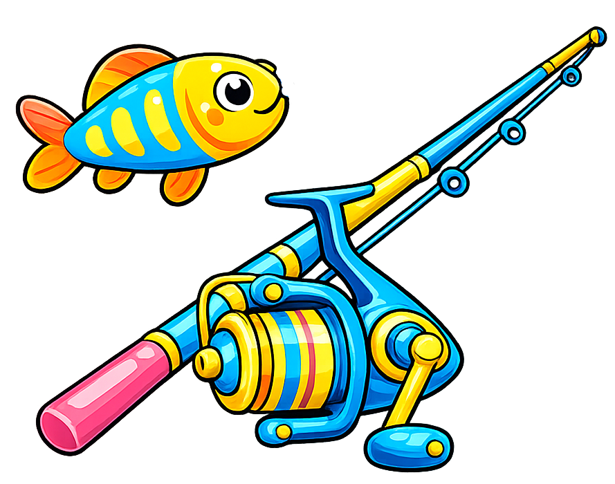 Dětské rybářské sety