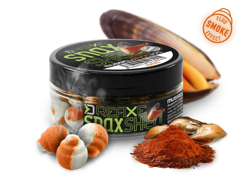 Delphin Wafters D Snax Shell Mušle/Koření 30 g 12 mm