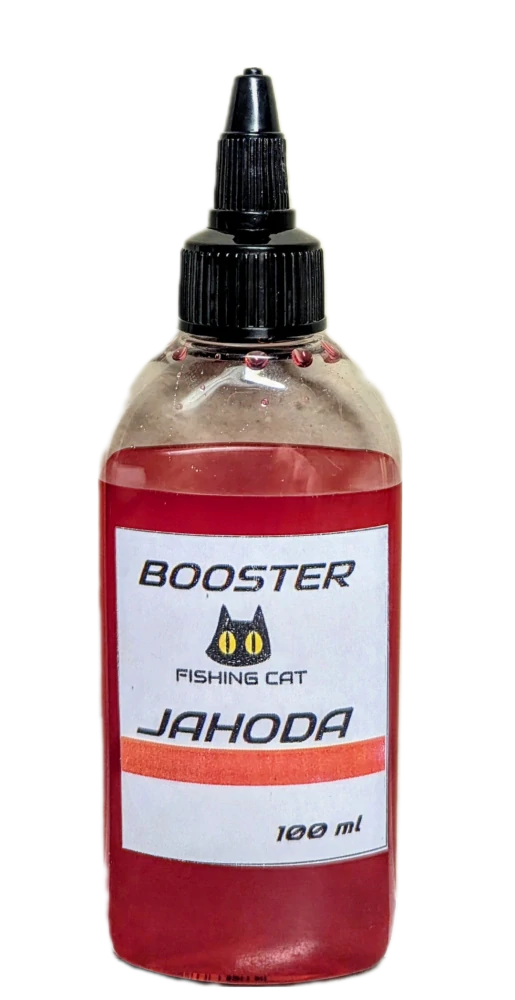FishingCat Booster Jahoda 100ml