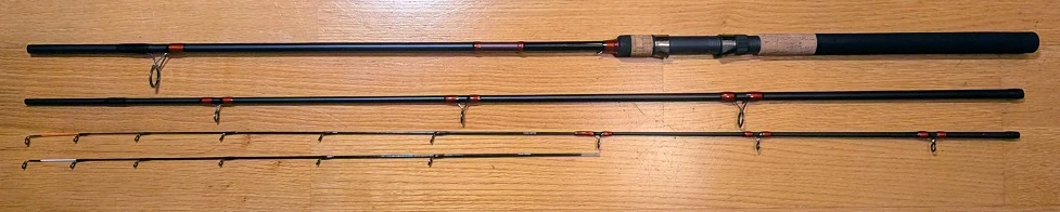 Delphin LEEDER Feeder + 2 špičky 330cm/100g/3 díly (použité)