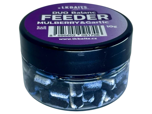 LK Baits Balanc Duo Feeder Mulberry & Garlic, 5x8mm,10g