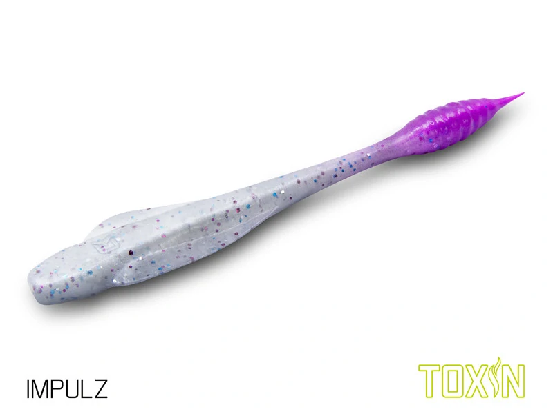 Umělá nástraha Delphin TOXIN UVs / 8cm