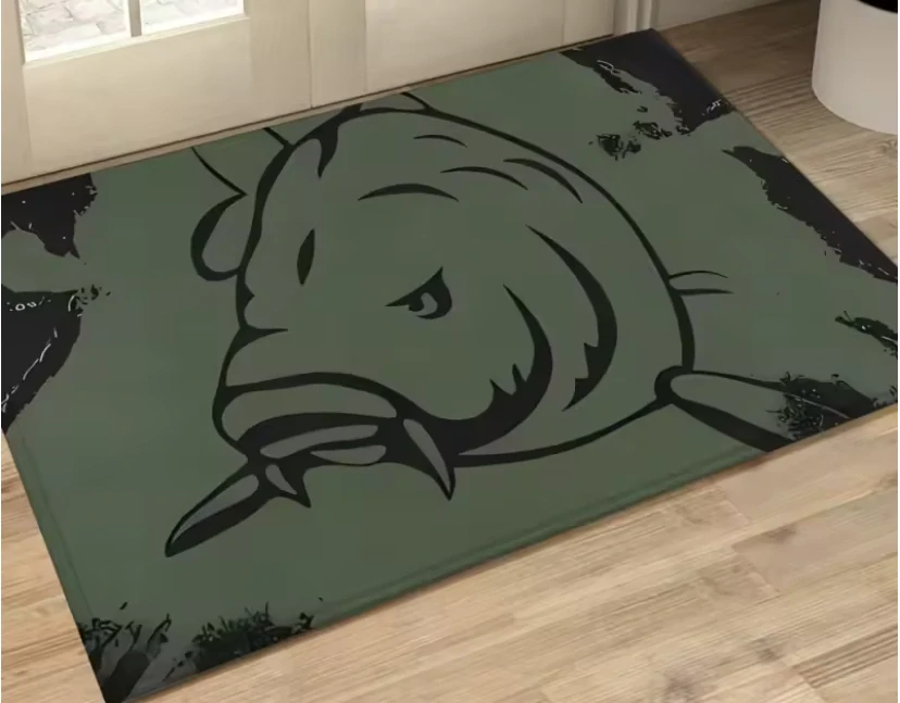 Rohožka s motivem kapra
