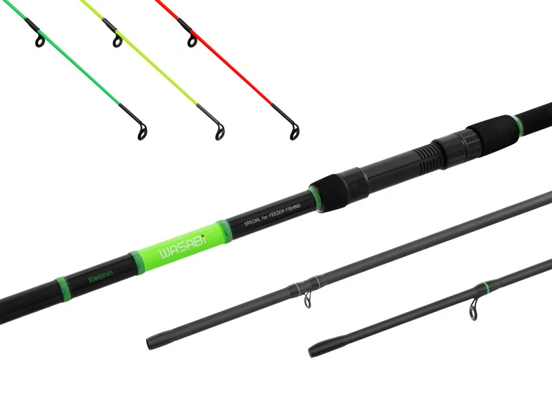 Delphin WASABI Feeder NXT 240cm/80g/3 díly