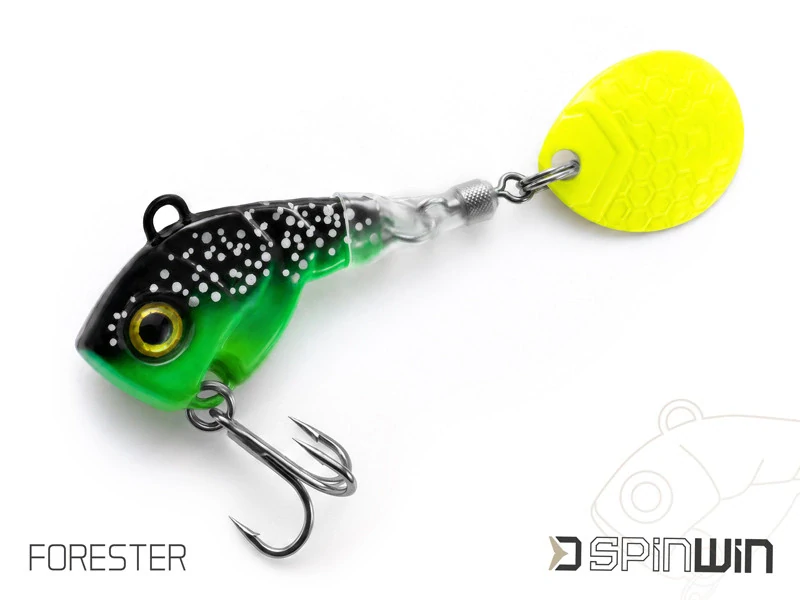 Vibrační nástraha Delphin SpinWIN 7,5g/FORESTER