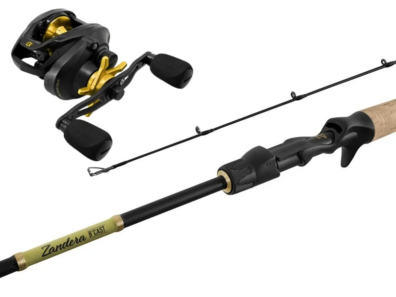 Baitcastový přívlačový set Delphin ZANDERA
