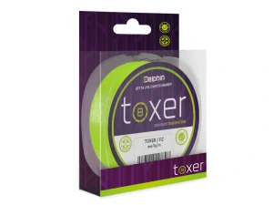 DELPHIN TOXER fluo zelená 80m 0,16mm 7,7kg