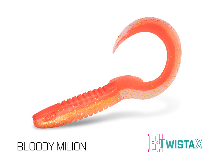 Delphin TwistaX Eeltail UVs 6 cm / 1 ks