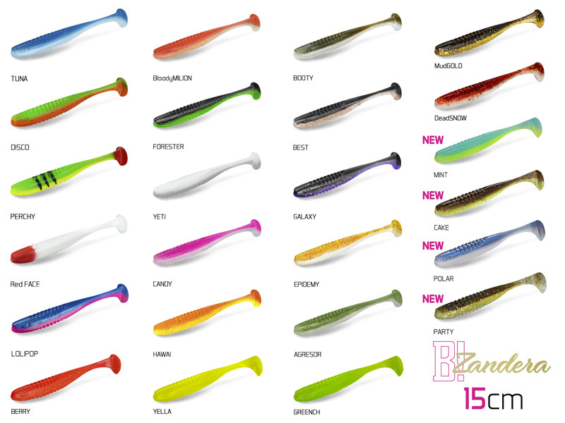 Umělá nástraha Delphin ZANDERA UVs | 15cm