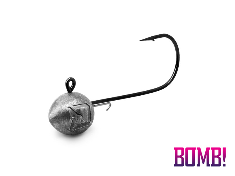 Jigová hlava s držákem Delphin BOMB! / 5ks 20g-4/0