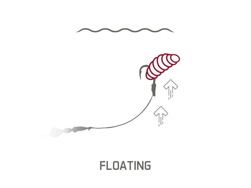 Umělá nástraha Delphin MaggoX Pop Up Ryba