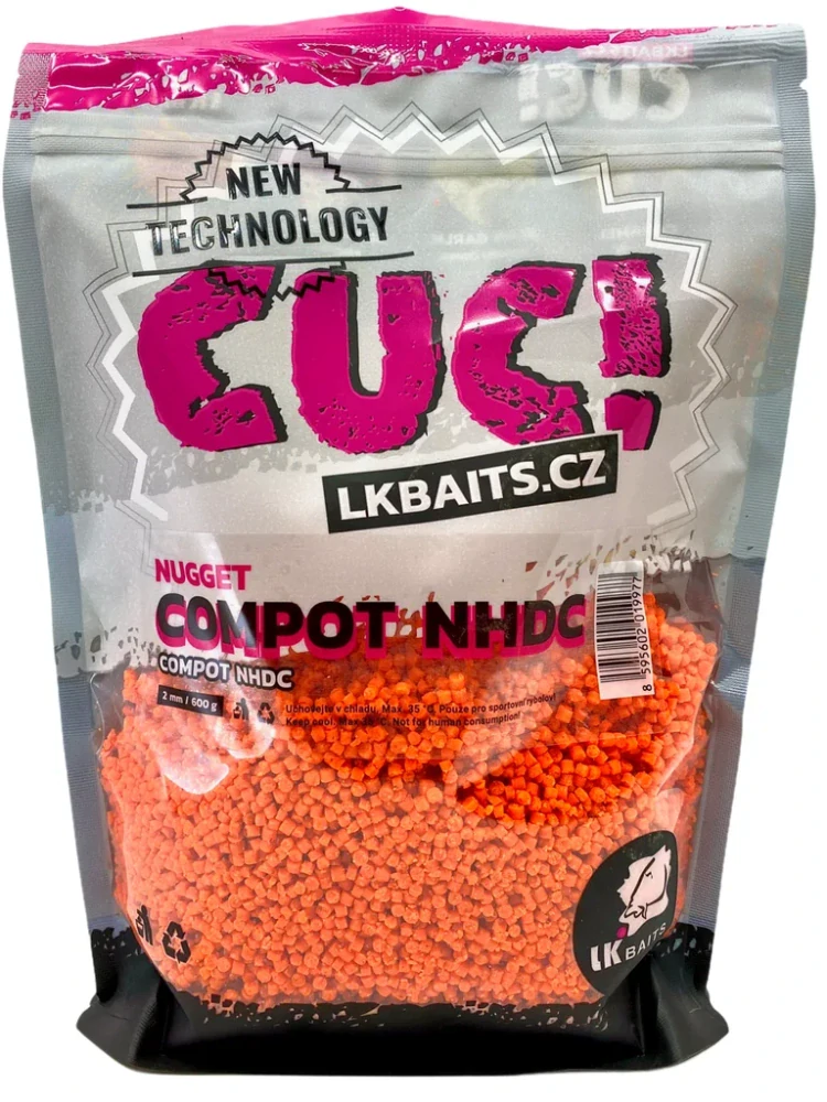 LK Baits Nugget CUC! 2mm 600g Compot NHDC