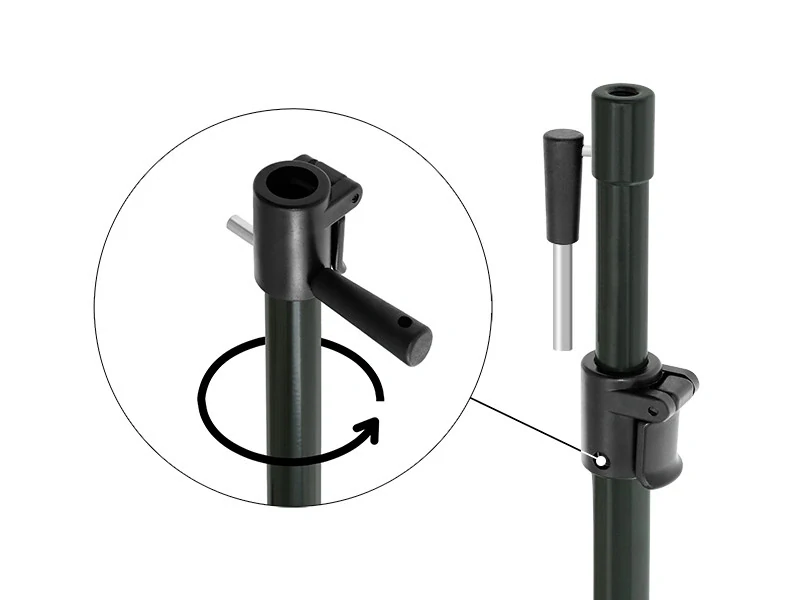 Vidlička Delphin CLASSA Stick 60-95cm