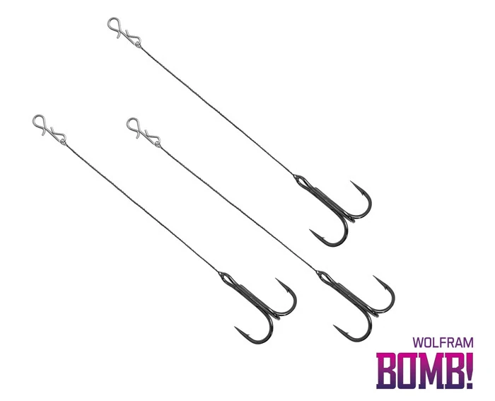 BOMB! Twisto RIGS Wolfram / 3ks #1/12cm