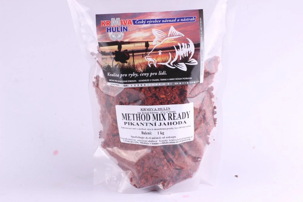 Method mix Ready - PIKANTNÍ JAHODA 1 kg - Krmiva Hulín
