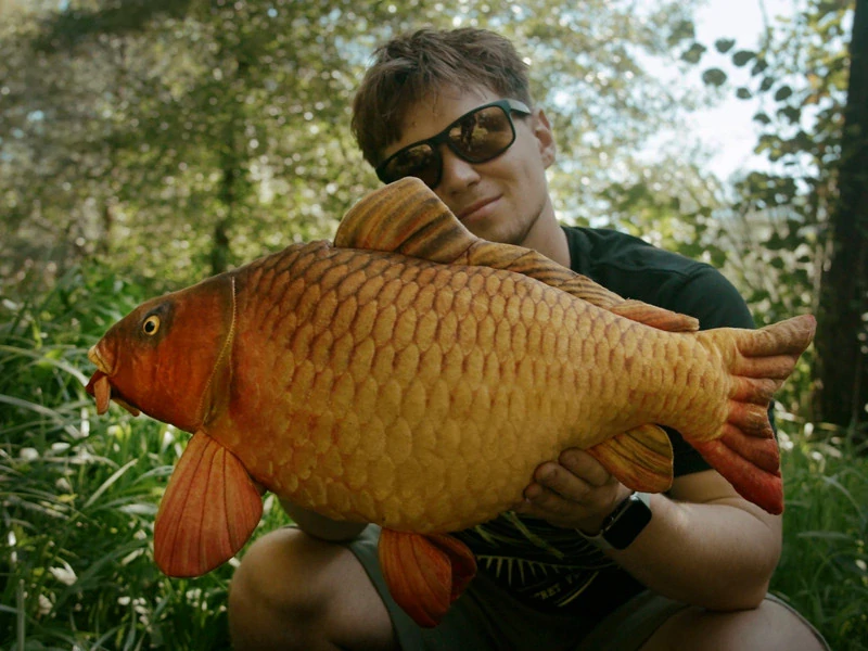 Plyšový kapr Delphin CARPY 60 cm