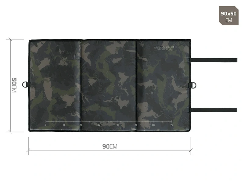 Podložka pod ryby Delphin CarpMAT BANX Camo 90x50 cm