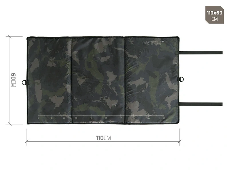 Podložka pod ryby Delphin CarpMAT BANX Camo 110x60 cm