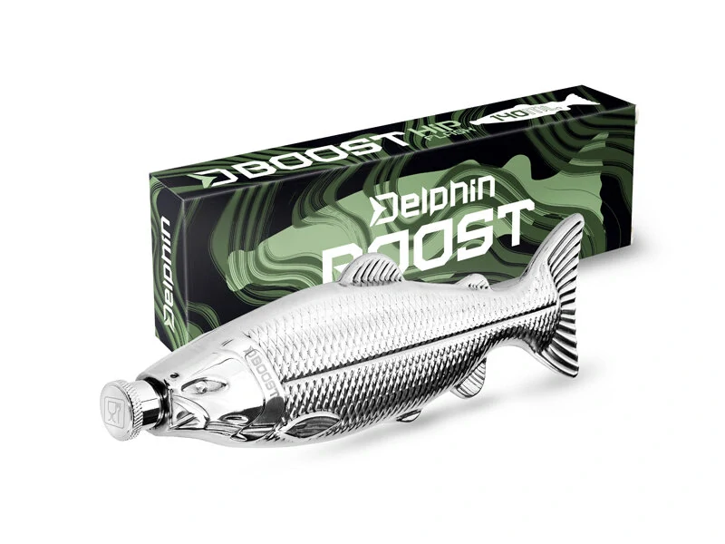  Nerezová placatka Delphin BOOST 140ml