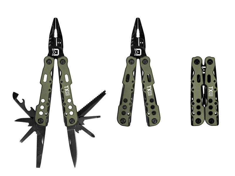 Multifunkční kleště Delphin TaktyX 13 | 16.5cm