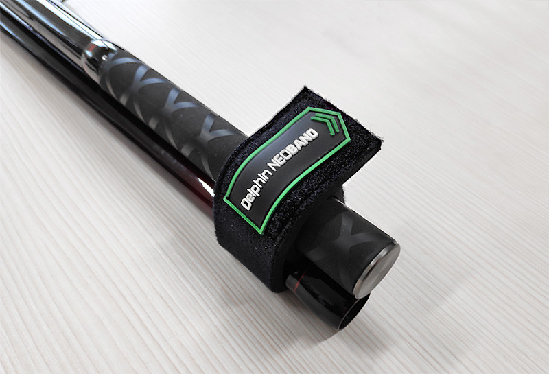 Stahovací páska na pruty Delphin NEOBAND / 2ks