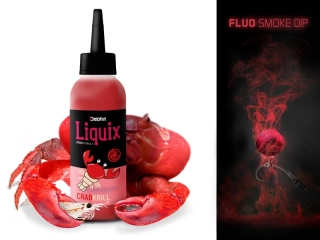 Delphin Fluo dip D Snax LiquiX 100ml Krab - Krill