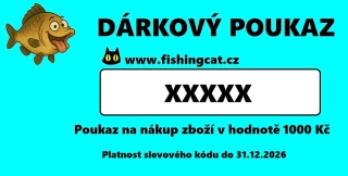 Dárkový poukaz 1000 Kč