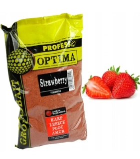Návnada Rybářská Profess Optima 1kg - Jahoda