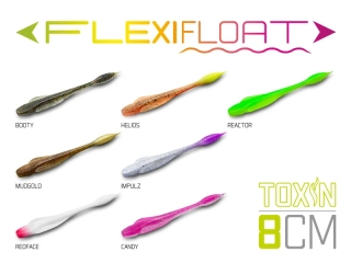 Umělá nástraha Delphin TOXIN UVs / 8cm