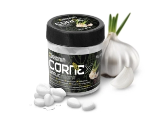 Umělá nástraha Delphin CorneX Pop Up / 60ks Česnek