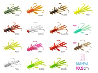 Nymfa Delphin MANYA UVs | 10,5cm 1 ks / Více variant