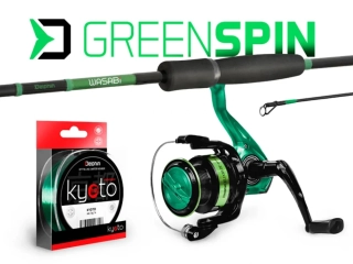 Delphin Přívlačový set GreenSpin 240cm 30g + 3T + 0,181mm