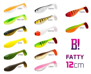  Top mix nástrah BOMB! Fatty / 5ks 12cm / Tigera + Redface + Booty + Candy + Reactor